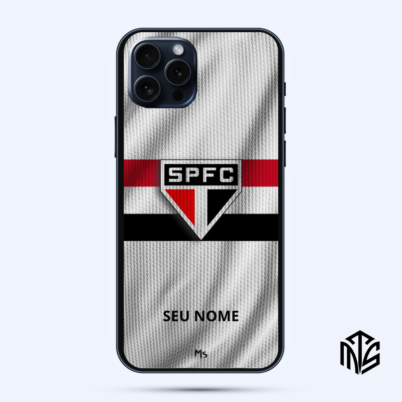 Case Personalizada Premium São Paulo – Estilo e Paixão Tricolor